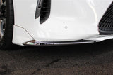 Genuine Lexus Japan 2018-2025 LC Factory Painted Front Spoiler Kit with Chrome Garnish