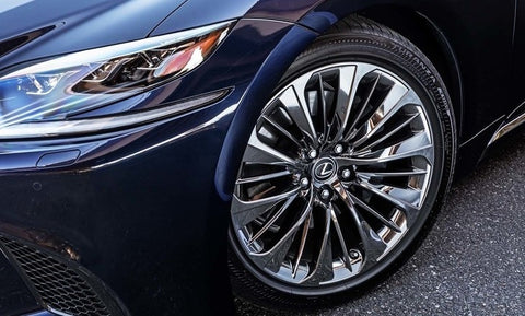 Genuine Lexus Japan 2018-2025 Lexus LS 20inch Vapor Chrome finish Premium Aluminum Wheel Set (Set of 4)