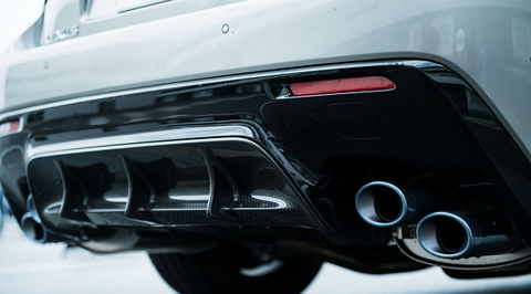 Genuine Lexus Japan 2020-2025 RC-F Performance Package CFRP Carbon Rear Diffuser