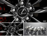 Genuine Lexus Japan 2024-2026 LBX Wheel Hub Bolt Set with Lexus Logo (SET OF 20)