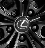 Genuine Lexus Japan 2022-2025 NX Wheel Hub Bolts with Lexus Logo Including Wheel Locks Set