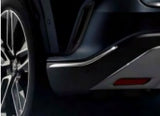 Genuine Lexus Japan 2023-2026 RX Rear Bumper Lower Chrome Garnish Set