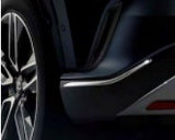 Genuine Lexus Japan 2023-2026 RX Rear Bumper Lower Chrome Garnish Set
