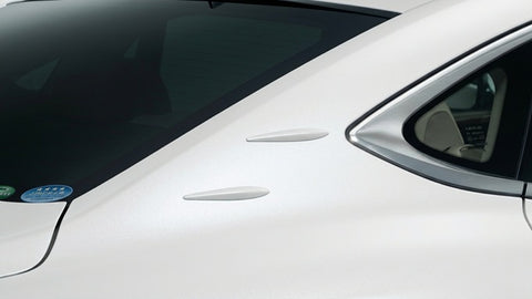 Genuine Lexus Japan 2018-2025 LS 500/500h Factory Painted Rear Aero-Stabilizing Fin Set