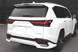 Genuine Lexus Japan 2022-2026 LX Factory Painted Rear Skirts with Chrome Garnish