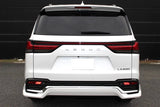 Genuine Lexus Japan 2022-2026 LX Factory Painted Rear Skirts with Chrome Garnish