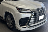 Genuine Lexus Japan 2022-2026 LX Factory Painted Front Spoiler with Chrome Garnish