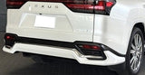 Genuine Lexus Japan 2022-2026 LX Factory Painted Rear Skirts with Chrome Garnish