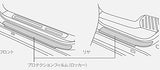 Genuine Lexus Japan 2024-2026 GX Door Locker Protection Films (Set of 4)