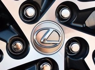Genuine Lexus Japan 2013-2026 Premium PKG Wheel Center Caps (SET OF 4)