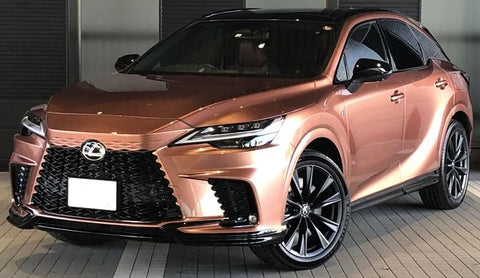 Genuine Lexus Japan 2023-2026 RX F SPORT Piano Black Front Lip Spoiler Set