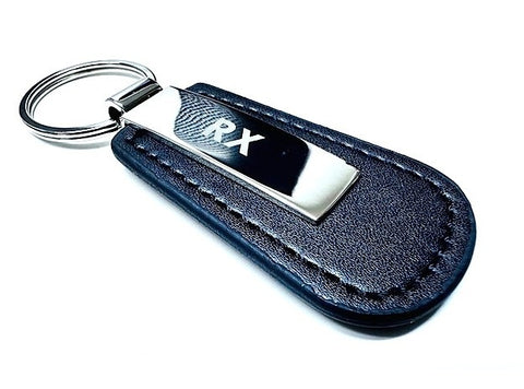 Lexus RX Chrome Leather Key Ring