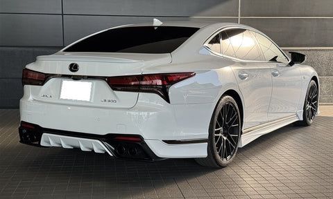TRD JAPAN 2021-2025 Lexus LS 500/500h F-Sport Factory Painted Rear Skirt with Rear Diffuser
