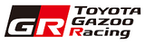 Genuine Toyota Japan 2025 GR Toyota Gazoo Racing Graphic Sticker Decal Type-B (Black)