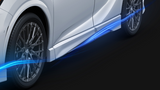 TRD JAPAN 2023-2026 Lexus RX F-Sport Factory Painted Side Skirts