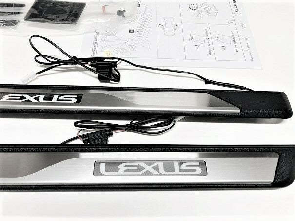 Genuine Lexus Europe 2019-2025 ES Illuminated Front Door Scuff Plate S ...