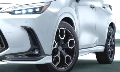Genuine Lexus Japan 2022-2025 NX Hexagon-shaped Spokes 20inch Aluminum Wheel Set