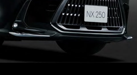 Genuine Lexus Japan 2022-2025 NX Front Bumper Chrome Garnish Set