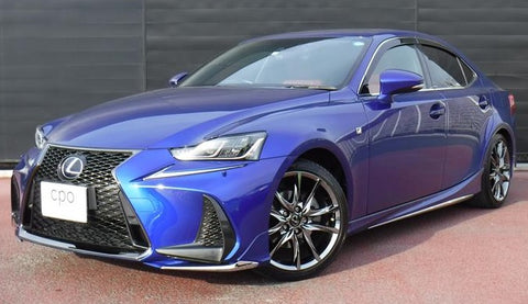 Genuine Lexus Japan 2017-2020 IS Front Spoiler with Chrome Garnish