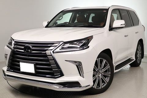 Genuine Lexus Japan 2016-2021 LX 570 Front Spoiler Kit with Chrome Garnish