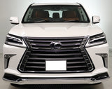 Genuine Lexus Japan 2016-2021 LX 570 Front Spoiler Kit with Chrome Garnish