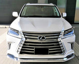 Genuine Lexus Japan 2016-2021 LX 570 Front Spoiler Kit with Chrome Garnish