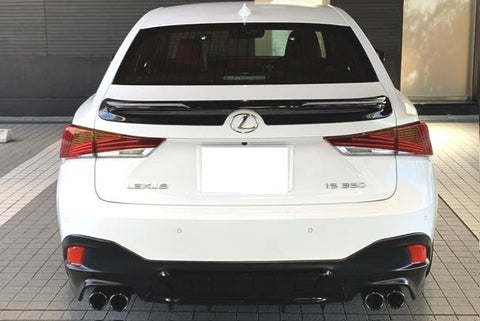 TRD JAPAN 2017-2020 Lexus IS F SPORT Rear Spoiler (UNPAINTED)