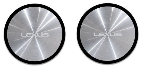Genuine Lexus Japan 2023-2025 ES Aluminum Cup Holder Plate Set