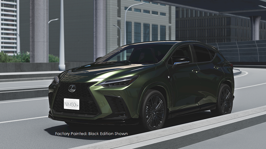 TRD JAPAN 2022-2025 Lexus NX F-Sport Factory Painted Front Spoiler ...