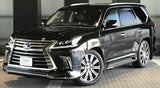 Genuine Lexus Japan 2016-2021 LX 570 Front Spoiler Kit with Chrome Garnish