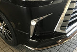 Genuine Lexus Japan 2016-2021 LX 570 Front Spoiler Kit with Chrome Garnish