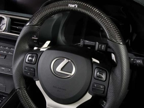 TOM'S JAPAN 2015-2025 RC/RC-F Real Carbon Fiber and Gun Grip Racing Steering Wheel