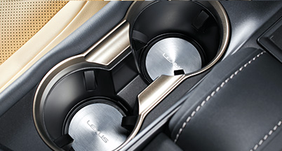 Genuine Lexus Japan 2015-2021 Lexus NX Aluminium Cup Holder Plate Set