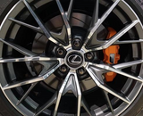 Genuine Lexus Japan 2011-2026 F-Sport Factory PKG Wheel Center Caps (SET OF 4)