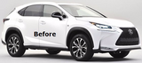 Genuine Lexus Japan 2015-2021 NX Factory Painted Fender Arch Moldings