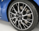 Genuine Lexus Japan 2011-2026 F-Sport Factory PKG Wheel Center Caps (SET OF 4)