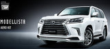 Genuine Lexus Japan 2016-2021 LX 570 Front Spoiler Kit with Chrome Garnish