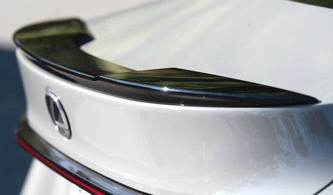 Genuine Lexus Japan 2021-2025 IS F SPORT Piano Black Factory Painted Rear Spoiler Kit