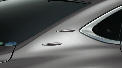 Genuine Lexus Japan 2018-2025 LS 500/500h Factory Painted Rear Aero-Stabilizing Fin Set