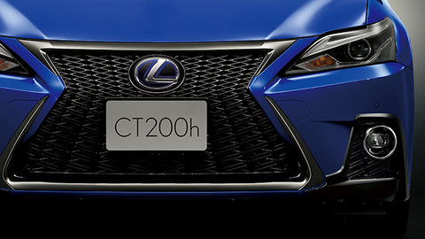 Genuine Lexus Japan 2014-2020 CT F-Sport Front Grille Upper Black Chrome Garnish