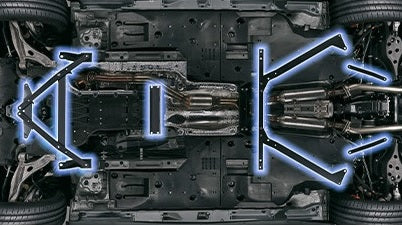 TRD JAPAN 2019-2025 Lexus RC Member Brace Kit